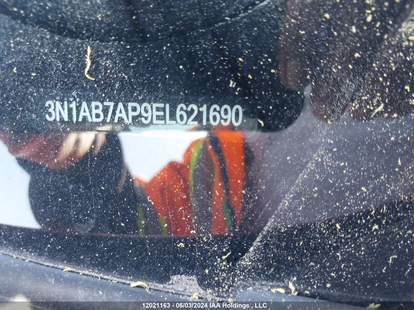 2014 Nissan Sentra VIN: 3N1AB7AP9EL621690 Lot: 12021163