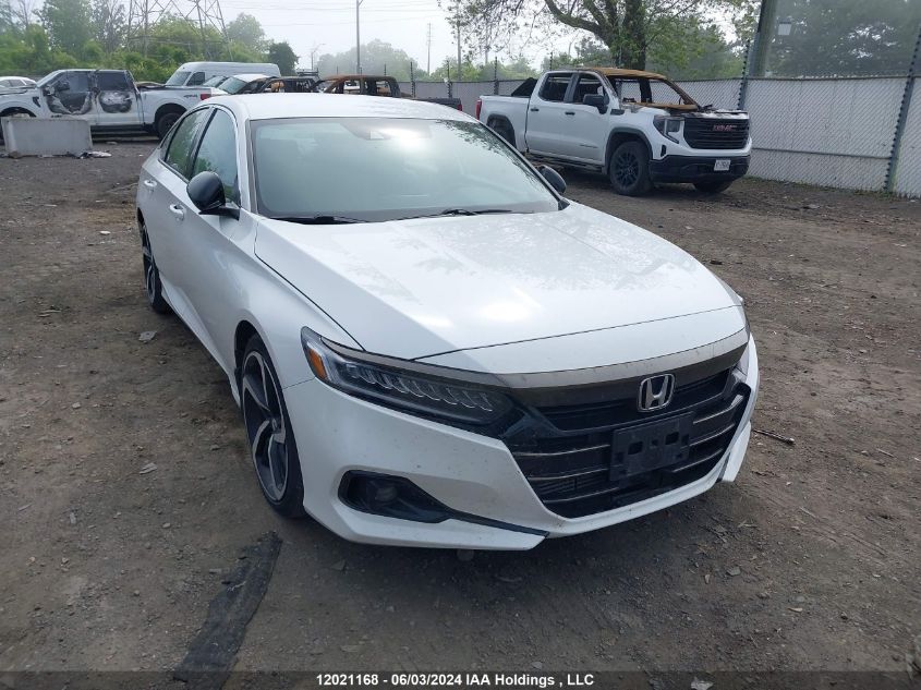 2021 Honda Accord Se VIN: 1HGCV1F26MA801627 Lot: 12021168