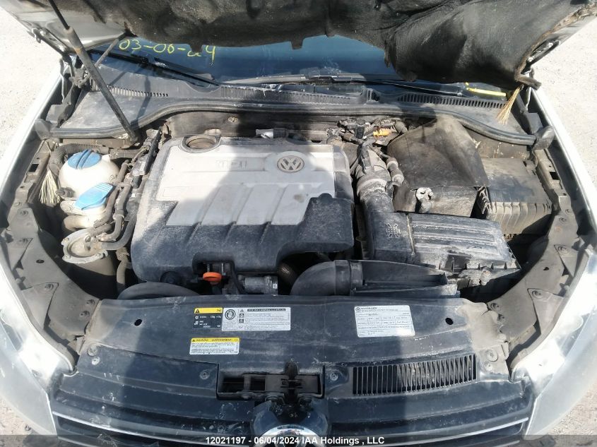 2013 Volkswagen Golf VIN: WVWDM7AJ7DW120404 Lot: 12021197