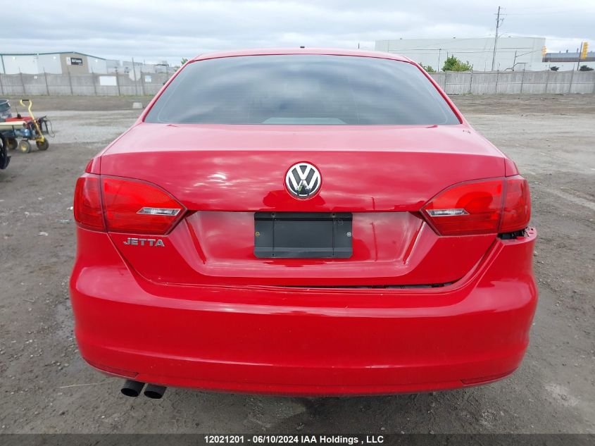 2014 Volkswagen Jetta Sedan VIN: 3VW2K7AJ6EM403825 Lot: 12021201