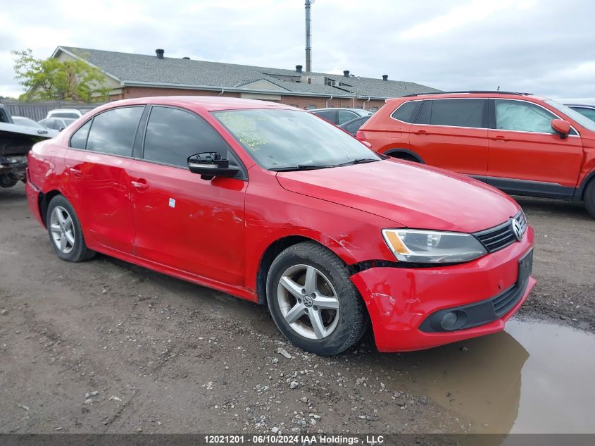 2014 Volkswagen Jetta Sedan VIN: 3VW2K7AJ6EM403825 Lot: 12021201