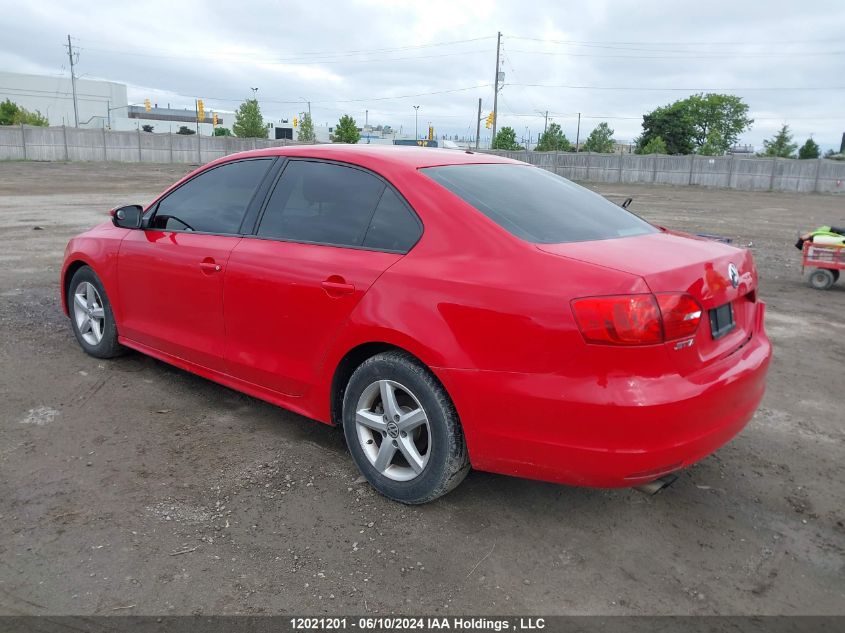 2014 Volkswagen Jetta Sedan VIN: 3VW2K7AJ6EM403825 Lot: 12021201