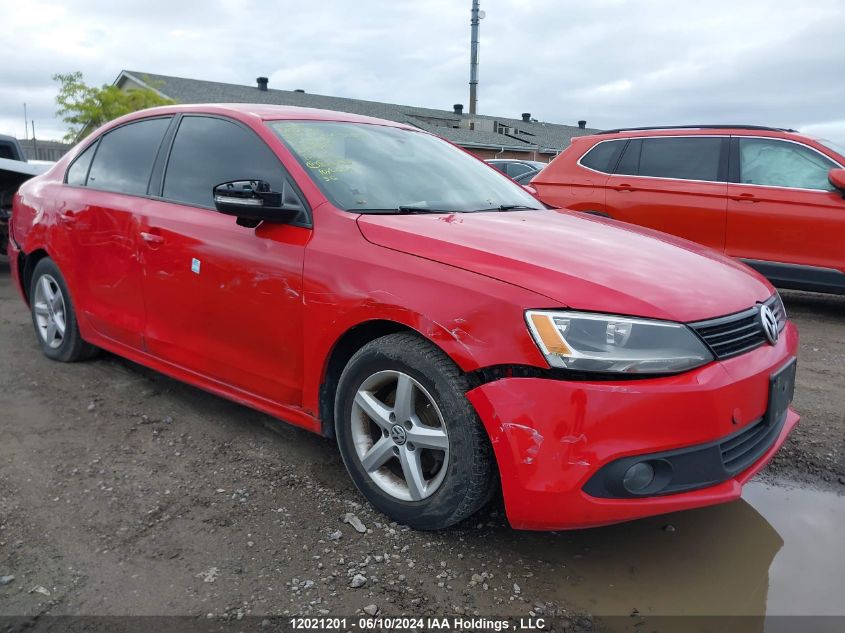 2014 Volkswagen Jetta Sedan VIN: 3VW2K7AJ6EM403825 Lot: 12021201