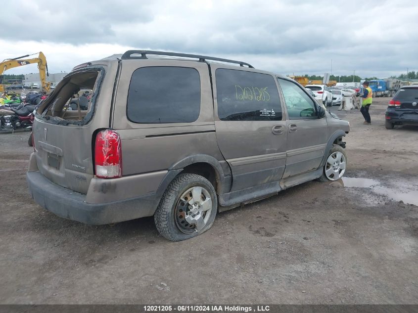 2006 Pontiac Montana Sv6 VIN: 1GMDV03L86D111045 Lot: 12021205