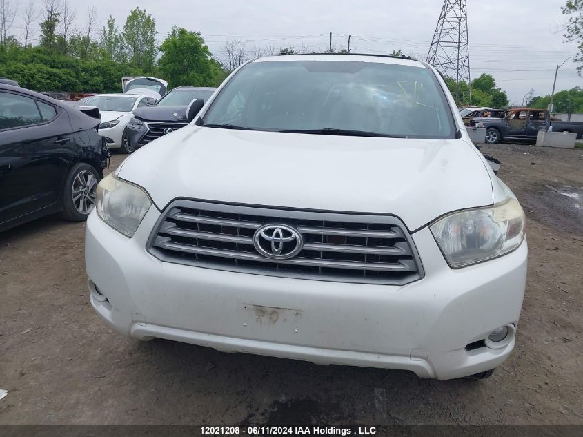 2009 Toyota Highlander VIN: JTEES44A292110832 Lot: 12021208