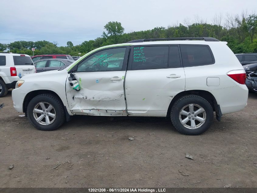 2009 Toyota Highlander VIN: JTEES44A292110832 Lot: 12021208