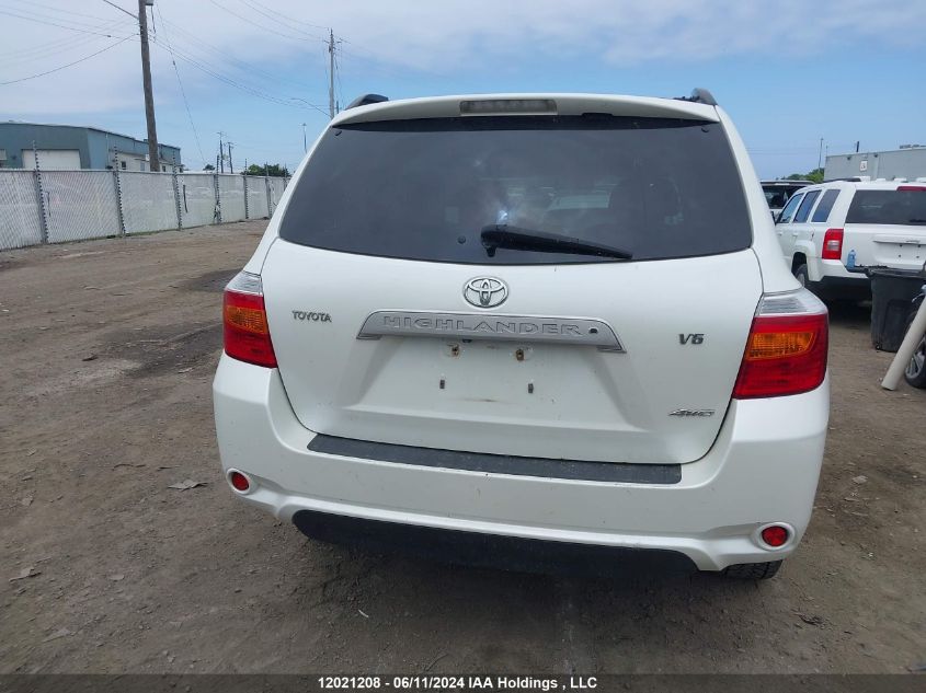 2009 Toyota Highlander VIN: JTEES44A292110832 Lot: 12021208