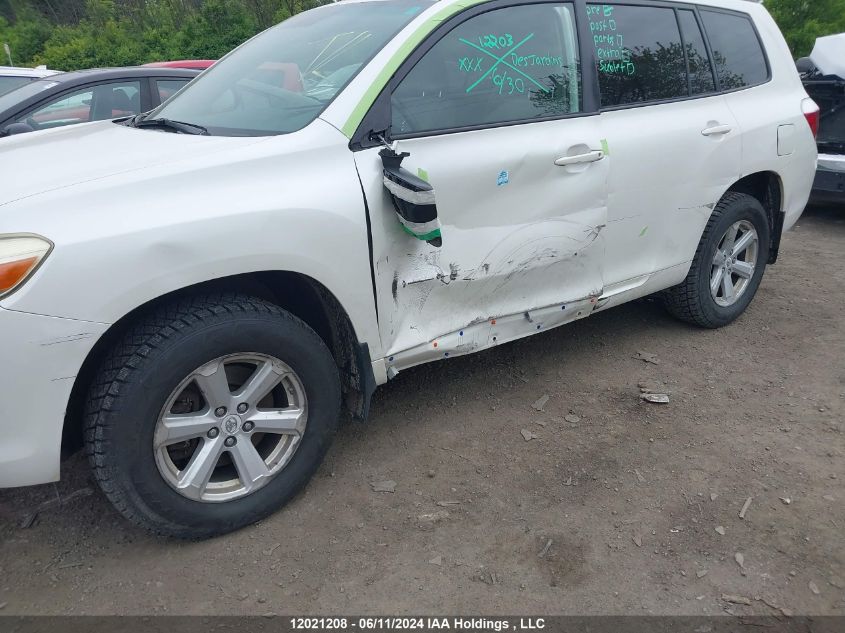 2009 Toyota Highlander VIN: JTEES44A292110832 Lot: 12021208