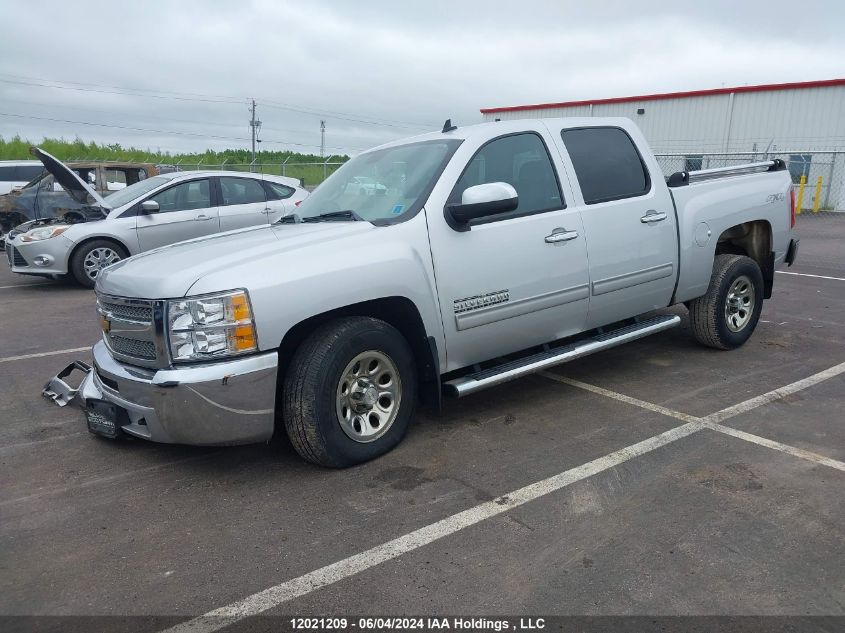 2012 Chevrolet Silverado 1500 VIN: 3GCPKREA4CG280861 Lot: 12021209