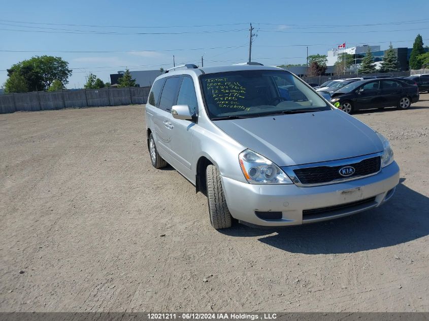 2012 Kia Sedona VIN: KNDMG4C70C6484766 Lot: 12021211