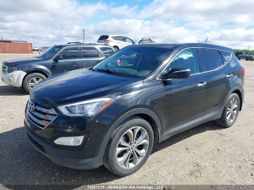 2013 Hyundai Santa Fe Sport 2.0T Se VIN: 5XYZUDLA2DG103055 Lot: 12021218