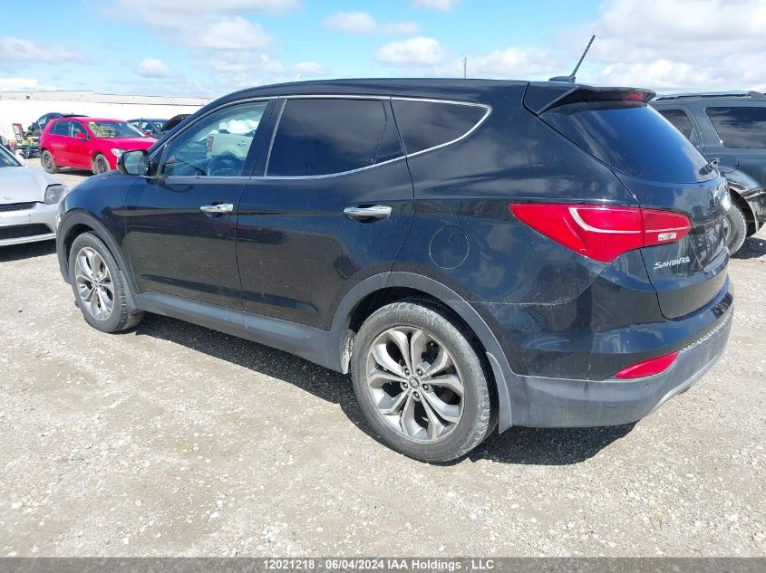 2013 Hyundai Santa Fe Sport 2.0T Se VIN: 5XYZUDLA2DG103055 Lot: 12021218