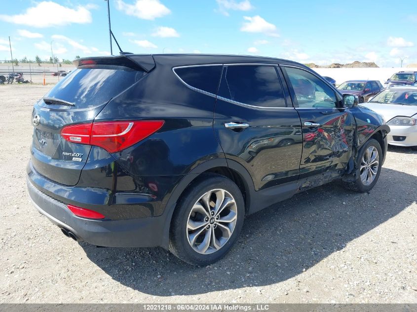 2013 Hyundai Santa Fe Sport 2.0T Se VIN: 5XYZUDLA2DG103055 Lot: 12021218