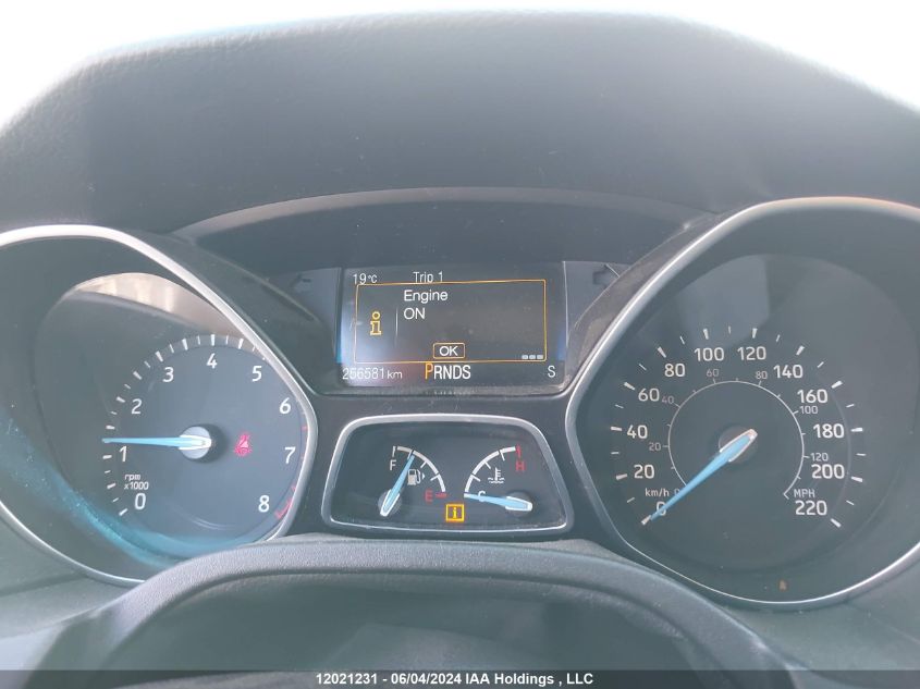 2015 Ford Focus Se VIN: 1FADP3F26FL271617 Lot: 12021231