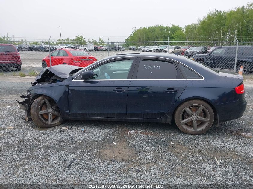 2011 Audi A4 VIN: WAUFFCFL7BN041854 Lot: 12021238