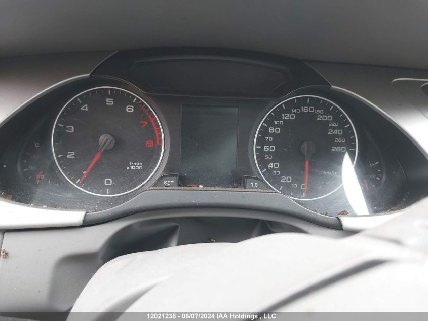 2011 Audi A4 VIN: WAUFFCFL7BN041854 Lot: 12021238