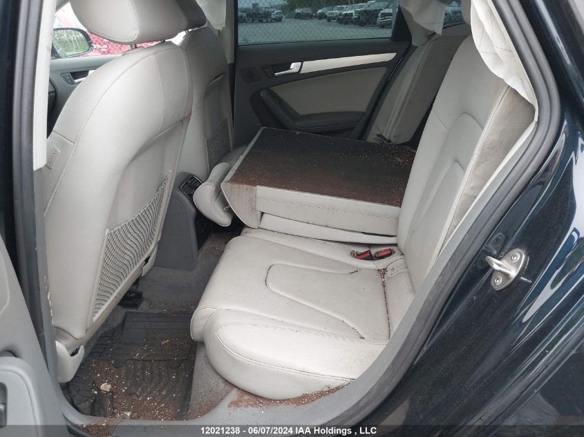 2011 Audi A4 VIN: WAUFFCFL7BN041854 Lot: 12021238