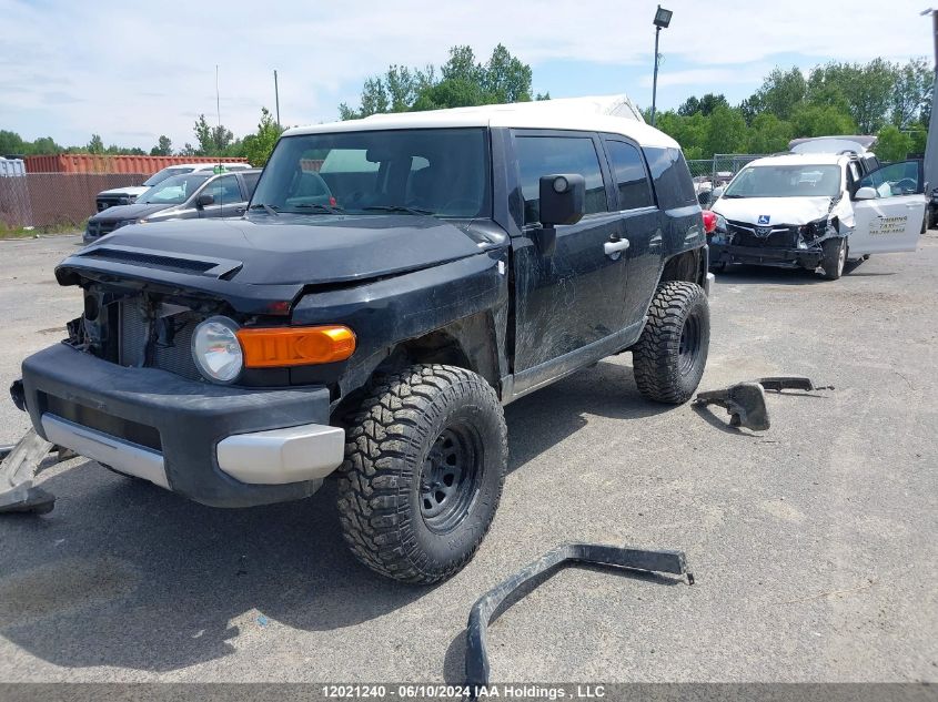 2007 Toyota Fj Cruiser VIN: JTEBU11F270034758 Lot: 12021240