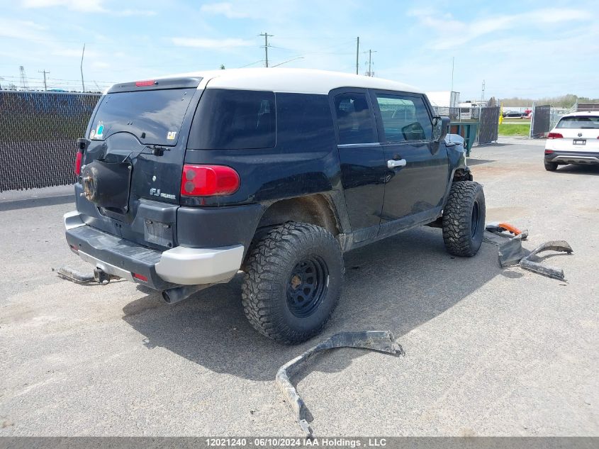 2007 Toyota Fj Cruiser VIN: JTEBU11F270034758 Lot: 12021240