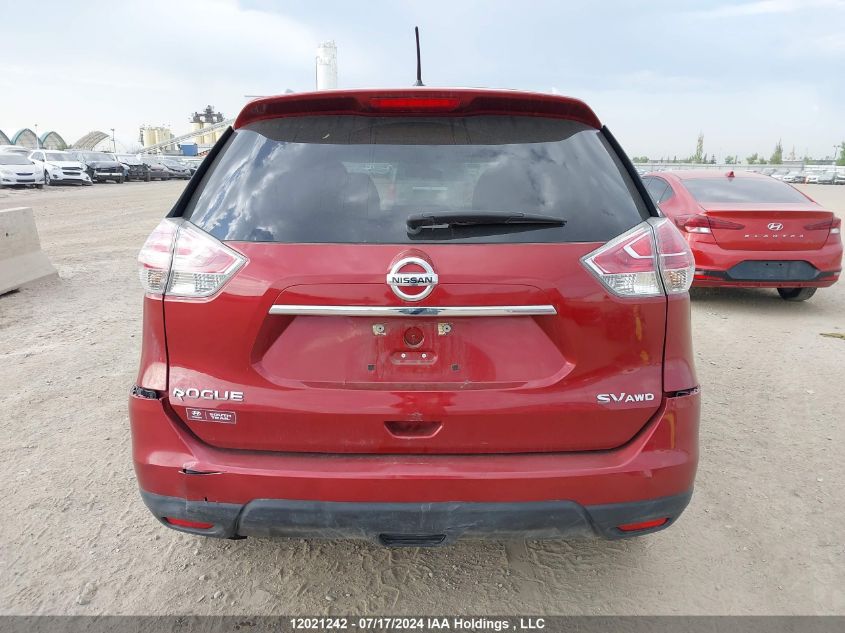 2016 Nissan Rogue VIN: 5N1AT2MV2GC874822 Lot: 12021242