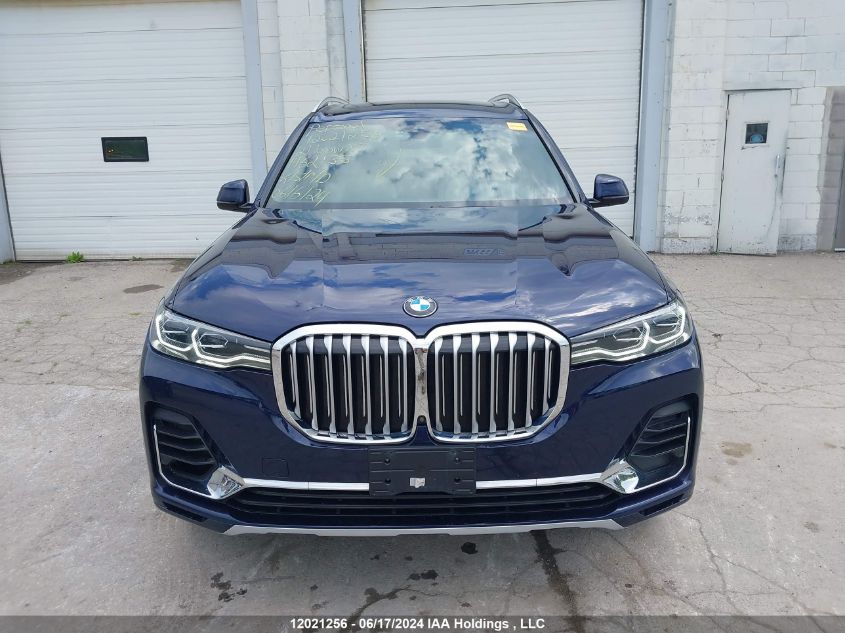 2021 BMW X7 VIN: 5UXCW2C09M9H62135 Lot: 12021256