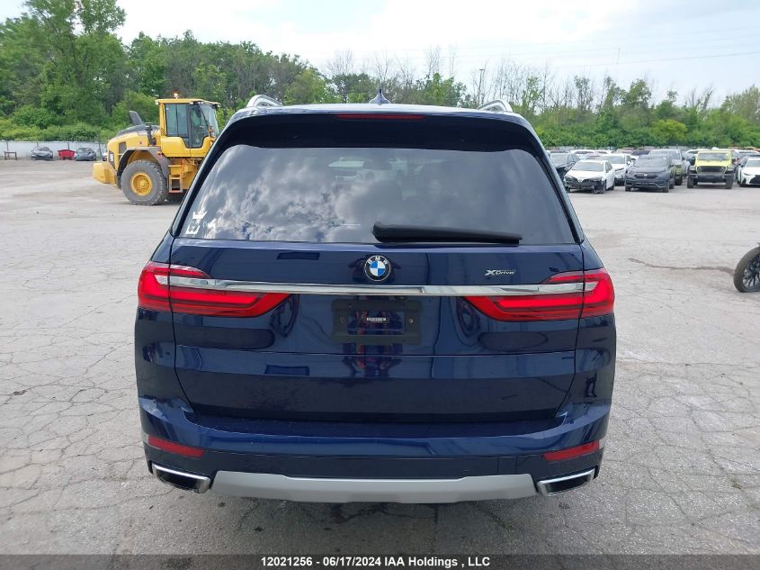 2021 BMW X7 VIN: 5UXCW2C09M9H62135 Lot: 12021256