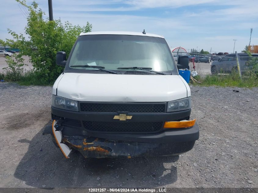 2019 Chevrolet Express Cargo Van VIN: 1GCWGBFP8K1267003 Lot: 12021257