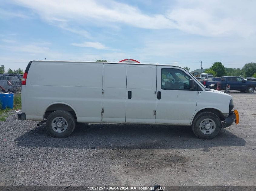 2019 Chevrolet Express Cargo Van VIN: 1GCWGBFP8K1267003 Lot: 12021257