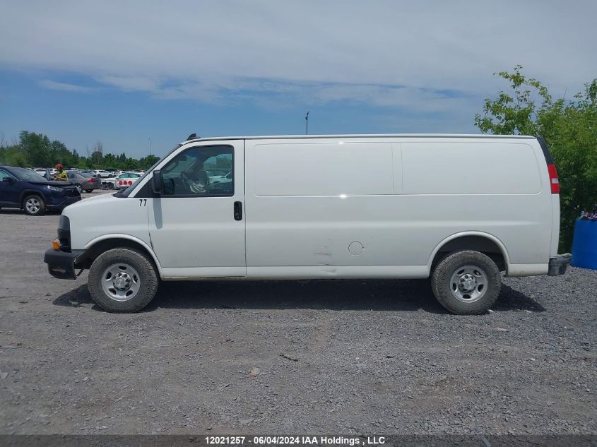 2019 Chevrolet Express Cargo Van VIN: 1GCWGBFP8K1267003 Lot: 12021257