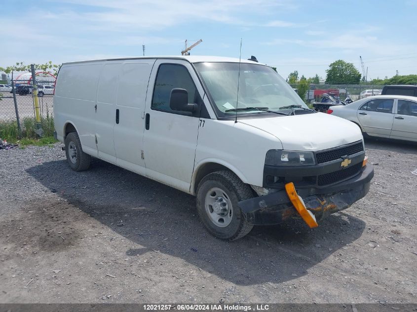 2019 Chevrolet Express Cargo Van VIN: 1GCWGBFP8K1267003 Lot: 12021257