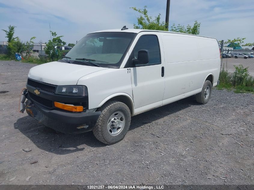 2019 Chevrolet Express Cargo Van VIN: 1GCWGBFP8K1267003 Lot: 12021257