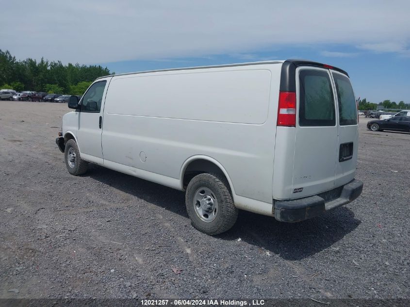 2019 Chevrolet Express Cargo Van VIN: 1GCWGBFP8K1267003 Lot: 12021257