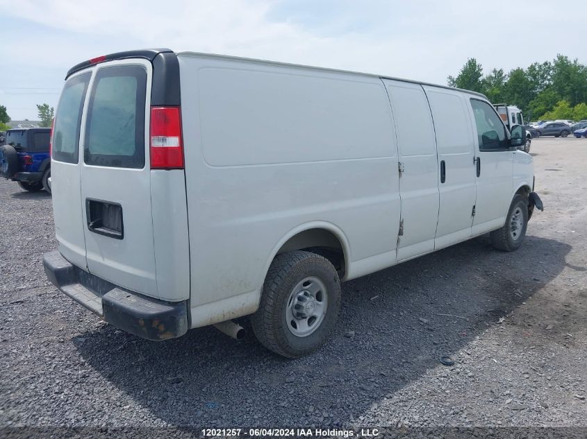 2019 Chevrolet Express Cargo Van VIN: 1GCWGBFP8K1267003 Lot: 12021257