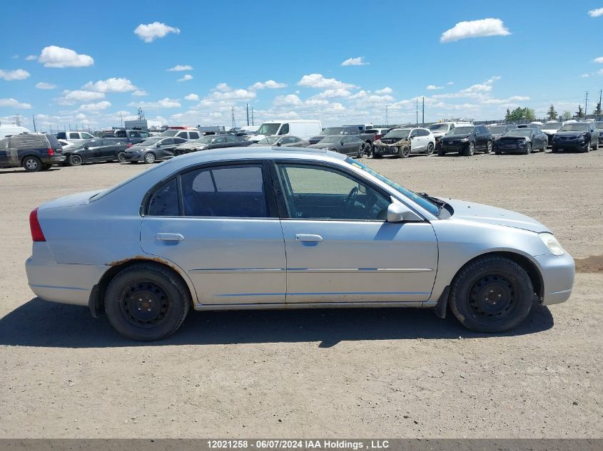 2002 Acura El VIN: 2HHES35812H003257 Lot: 12021258