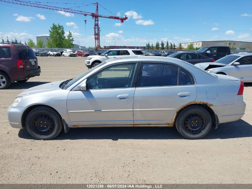 2002 Acura El VIN: 2HHES35812H003257 Lot: 12021258