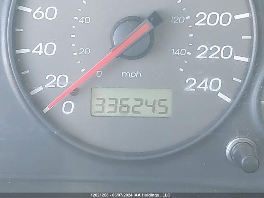 2002 Acura El VIN: 2HHES35812H003257 Lot: 12021258