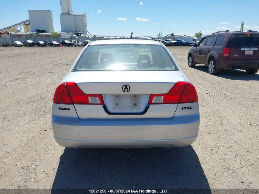 2002 Acura El VIN: 2HHES35812H003257 Lot: 12021258