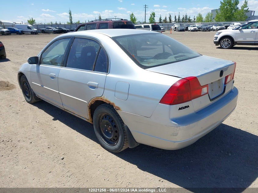 2002 Acura El VIN: 2HHES35812H003257 Lot: 12021258