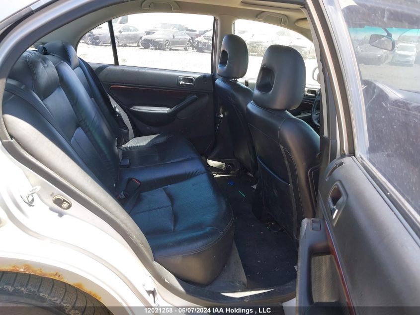 2002 Acura El VIN: 2HHES35812H003257 Lot: 12021258