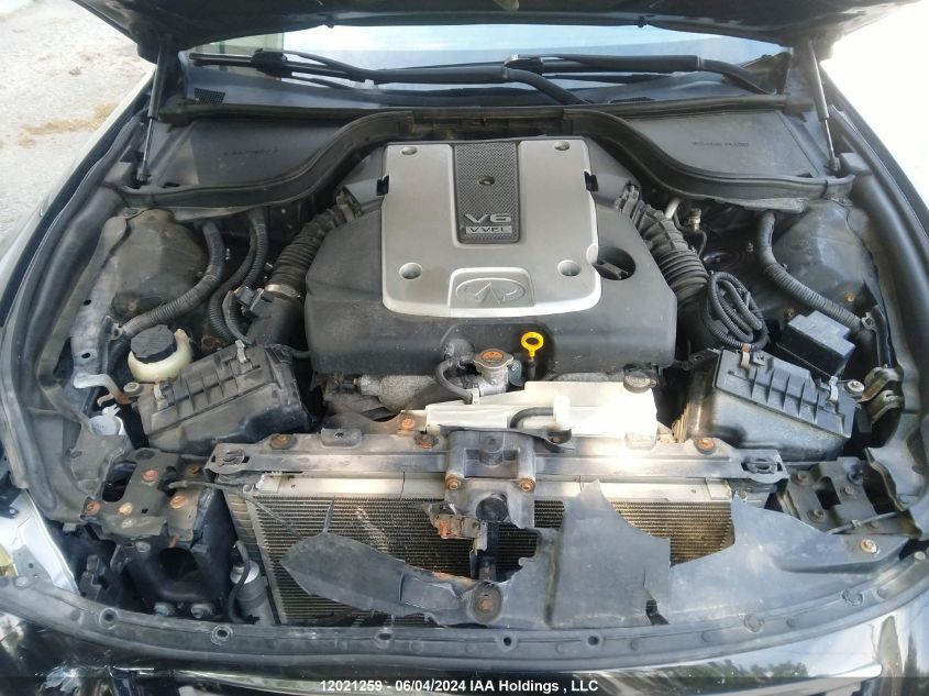 2012 Infiniti G37 VIN: JN1CV6ELXCM472579 Lot: 12021259