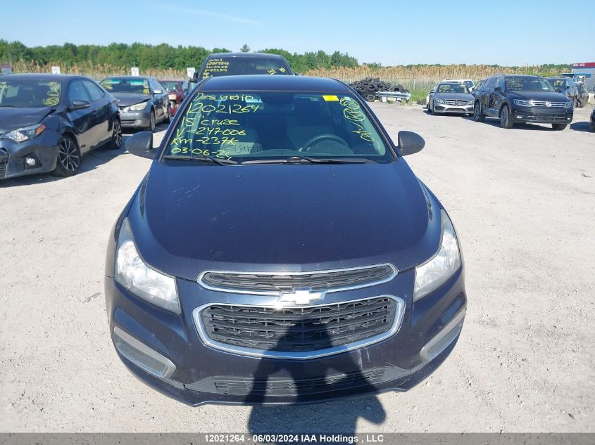 2015 Chevrolet Cruze Ls VIN: 1G1PL5SHXF7247606 Lot: 12021264