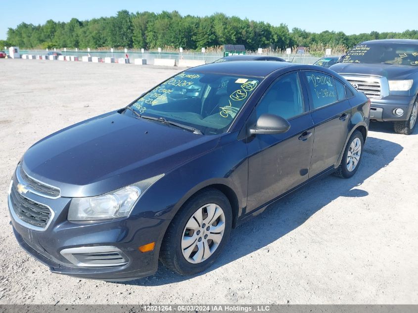 2015 Chevrolet Cruze Ls VIN: 1G1PL5SHXF7247606 Lot: 12021264