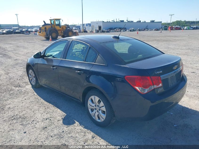 2015 Chevrolet Cruze Ls VIN: 1G1PL5SHXF7247606 Lot: 12021264