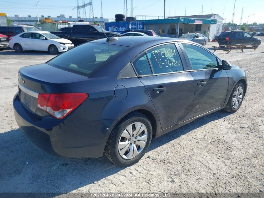 2015 Chevrolet Cruze Ls VIN: 1G1PL5SHXF7247606 Lot: 12021264