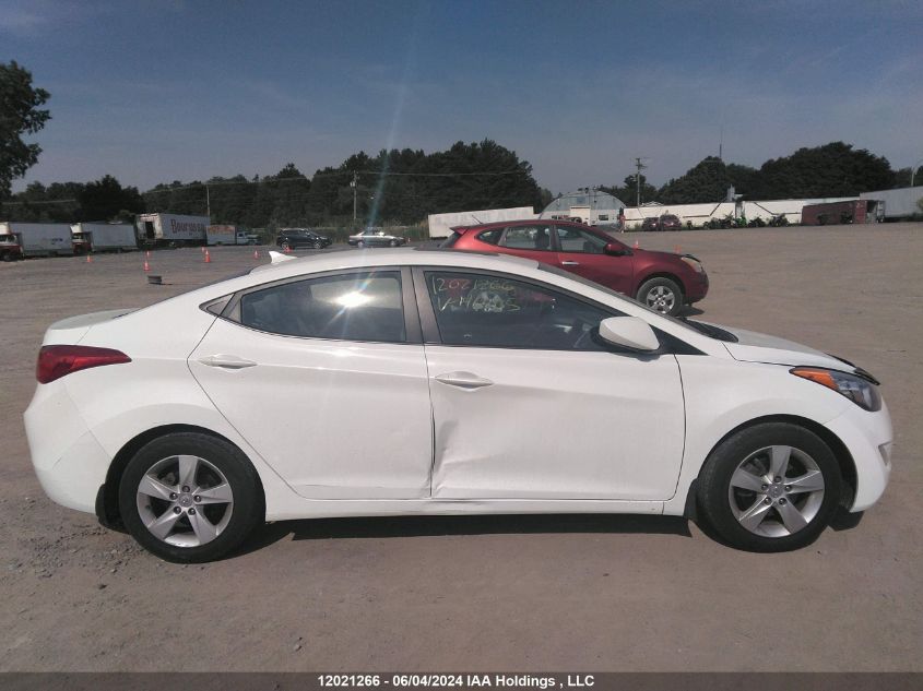 2012 Hyundai Elantra Gls/Limited VIN: 5NPDH4AE7CH146205 Lot: 12021266