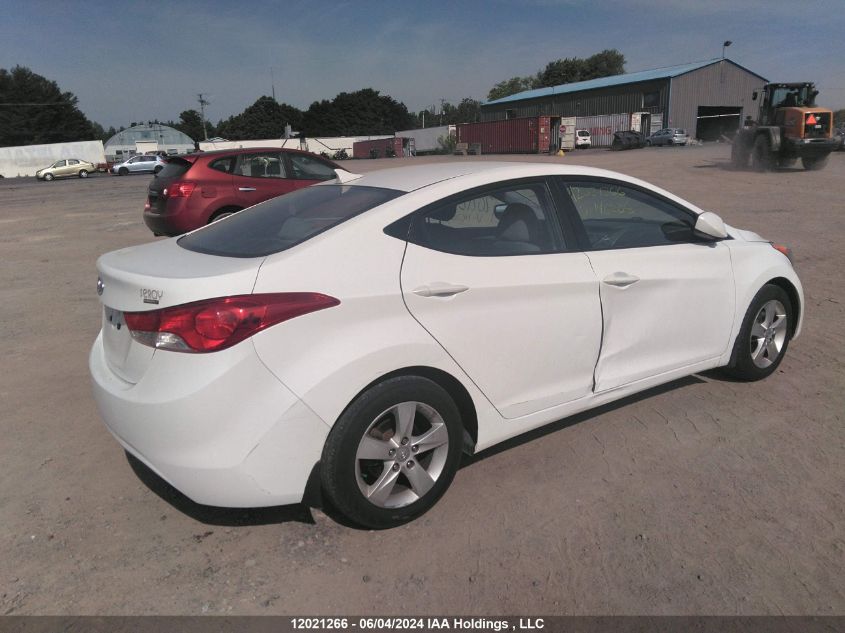 2012 Hyundai Elantra Gls/Limited VIN: 5NPDH4AE7CH146205 Lot: 12021266