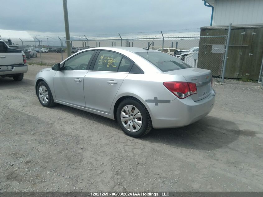 2012 Chevrolet Cruze VIN: 1G1PB5SH9C7261673 Lot: 12021269