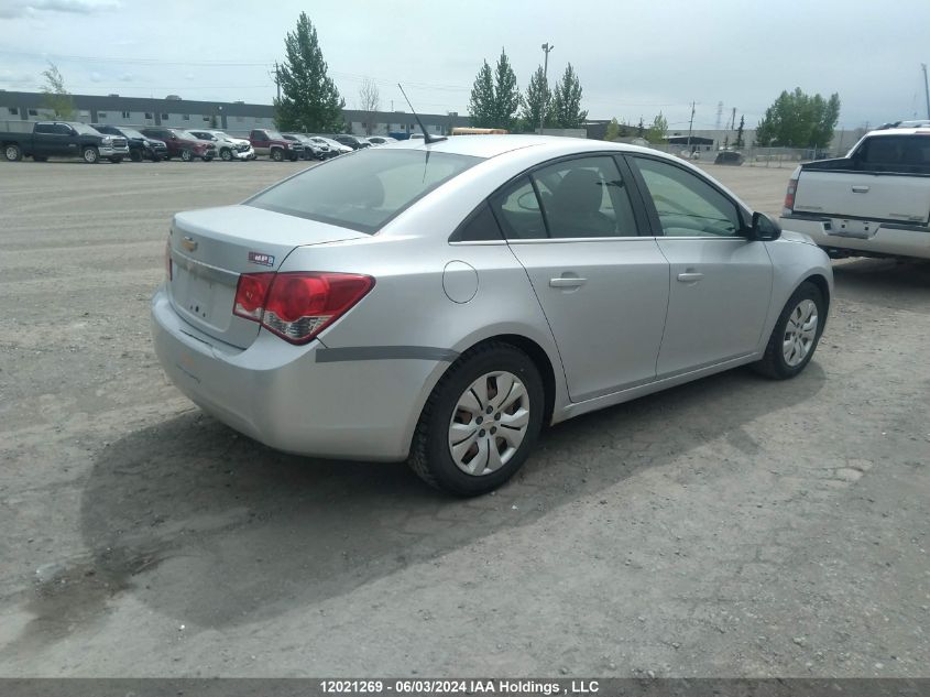 2012 Chevrolet Cruze VIN: 1G1PB5SH9C7261673 Lot: 12021269