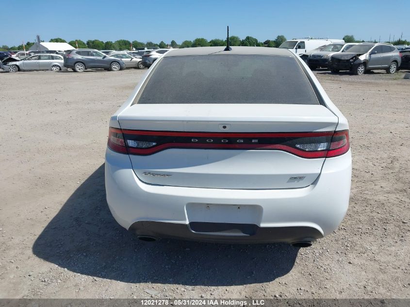 2016 Dodge Dart Gt VIN: 1C3CDFEB6GD544038 Lot: 12021278