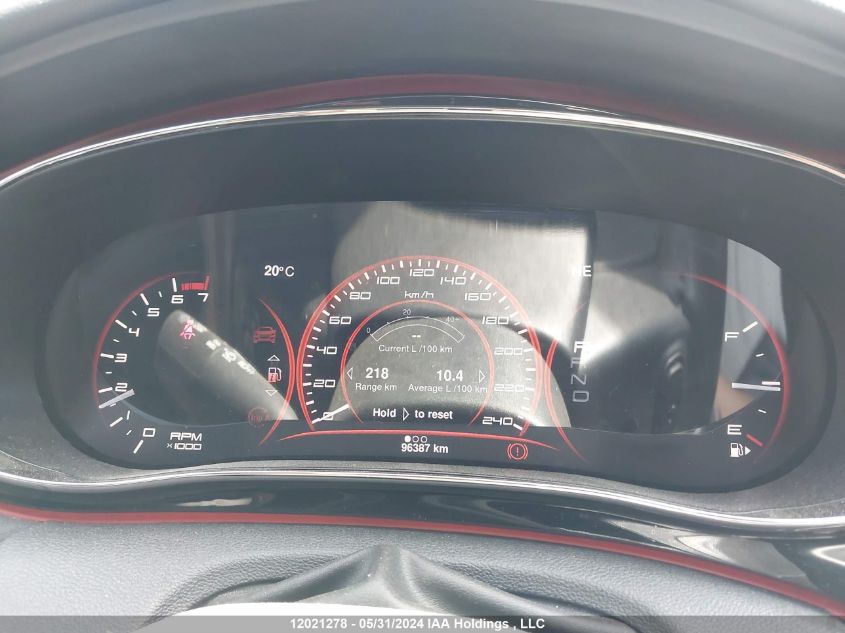 2016 Dodge Dart Gt VIN: 1C3CDFEB6GD544038 Lot: 12021278